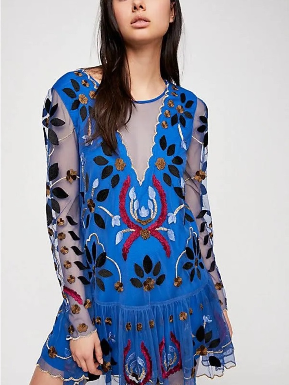 Free people hearts are wild dress